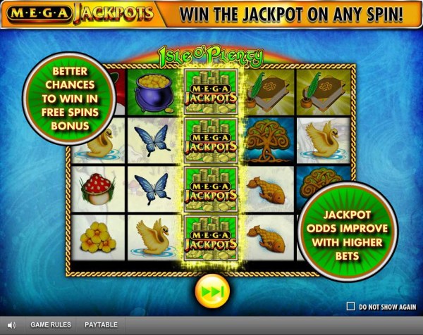 better chances to win in Free Spins Bonus. Jackpot adds improved with higher bets. - Casino Codes
