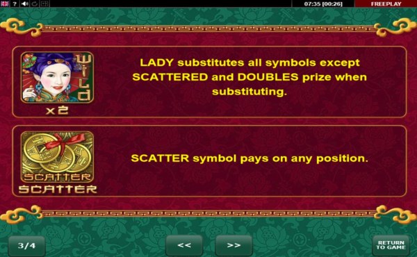 Casino Codes - Wild and Scatter Symbols Rules