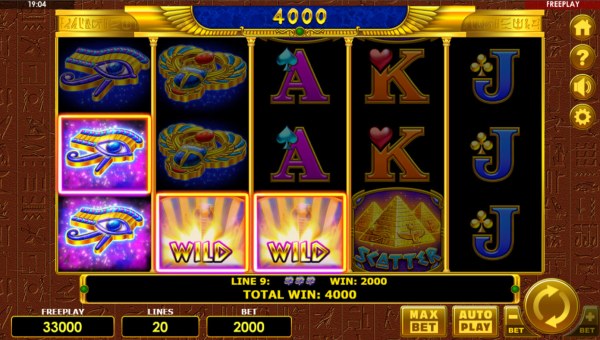 Casino Codes image of Pharaohs Gold 20