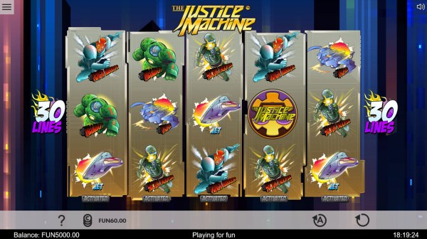 Casino Codes image of The Justice Machine