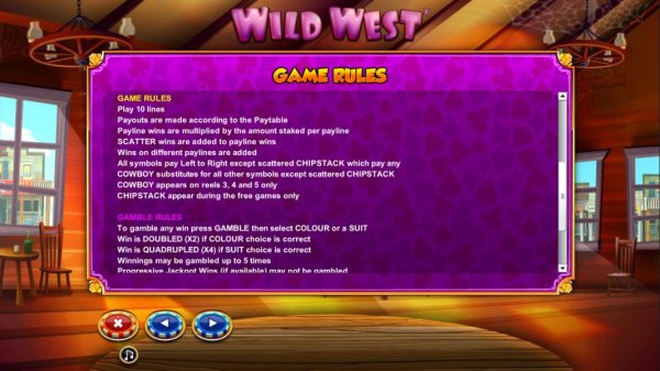 Casino Codes image of Wild West