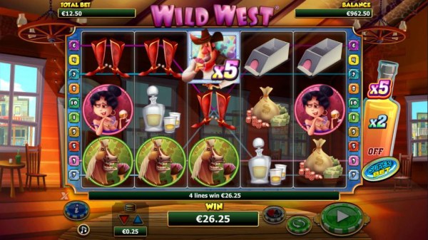 Super Bet x5 multiplier kicks in for a modest payout win by Casino Codes