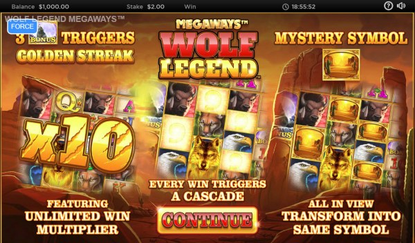 Wolf Legend Megaways by Casino Codes