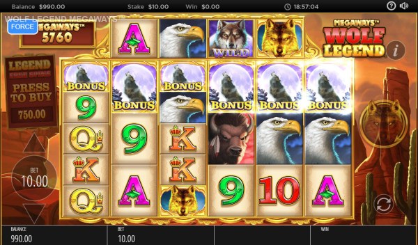 Casino Codes image of Wolf Legend Megaways