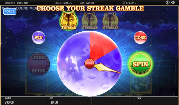 Casino Codes - Gamble Feature Gameboard