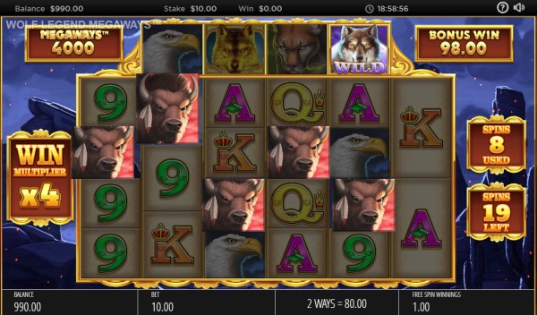 Wolf Legend Megaways by Casino Codes