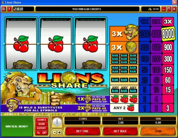 Lions Share by Casino Codes