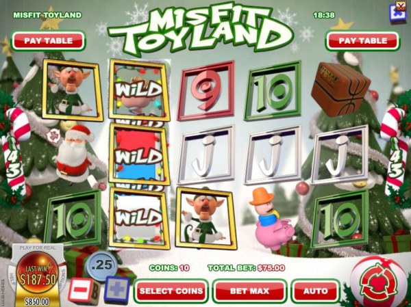 Misfit Toyland by Casino Codes