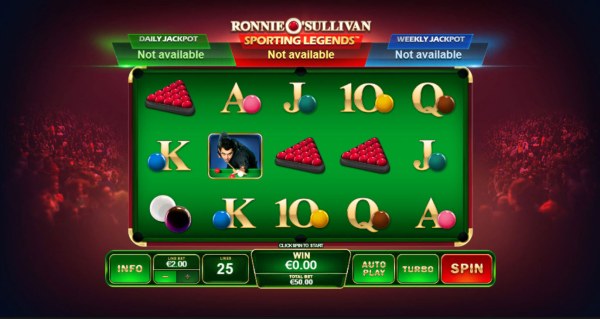 Casino Codes image of Ronnie O'Sullivan Sporting Legend