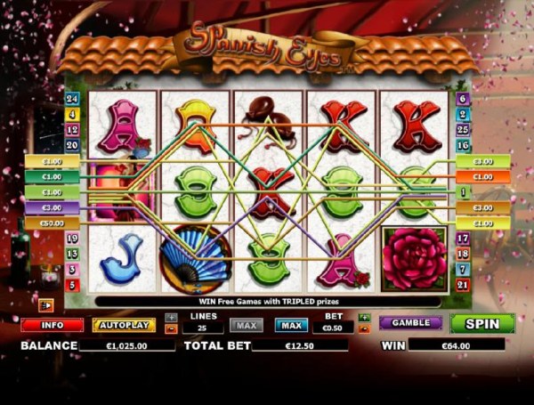 Casino Codes image of Spanish Eyes
