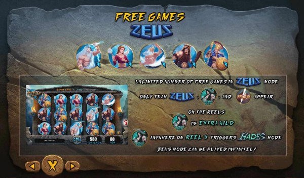 Zeus Free Games Rules by Casino Codes