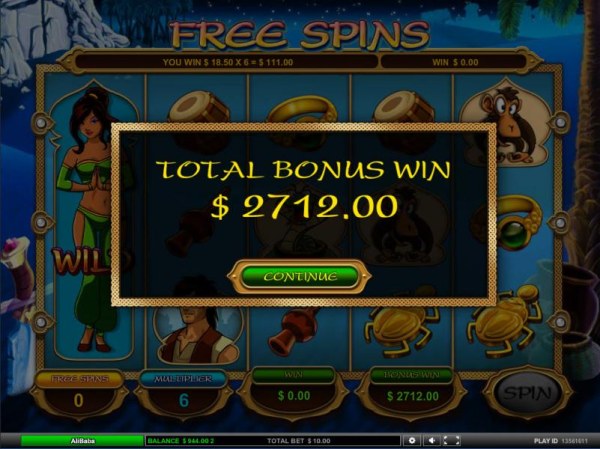 total free spins bonus win 2712 coin jackpot - Casino Codes