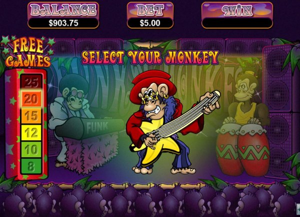 Casino Codes image of Funky Monkey