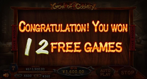 12 Free Games Awarded - Casino Codes