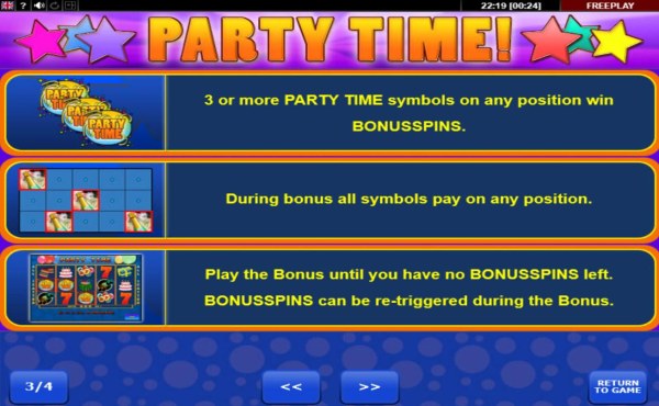 Casino Codes image of Party Time
