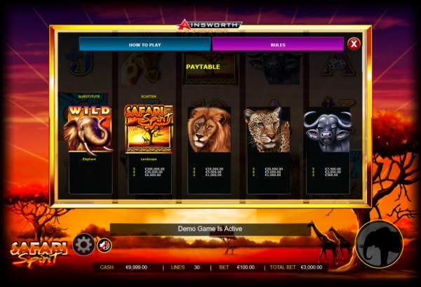 Safari Spirit screenshot