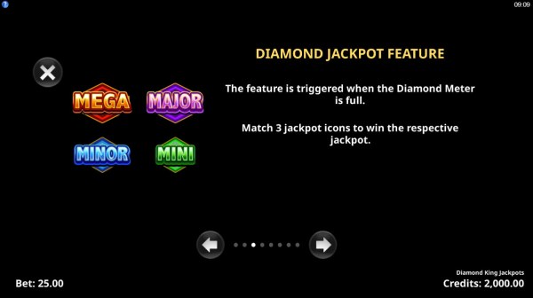 Diamond King Jackpots by Casino Codes
