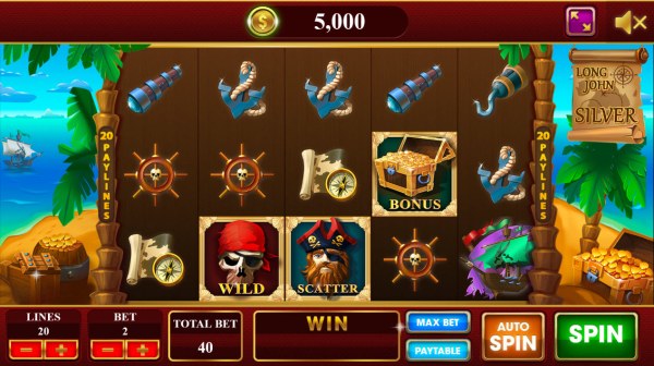 Casino Codes image of Long John Silver