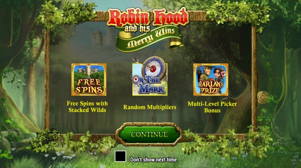 Casino Codes image of Robin Hood and his Merry Wins