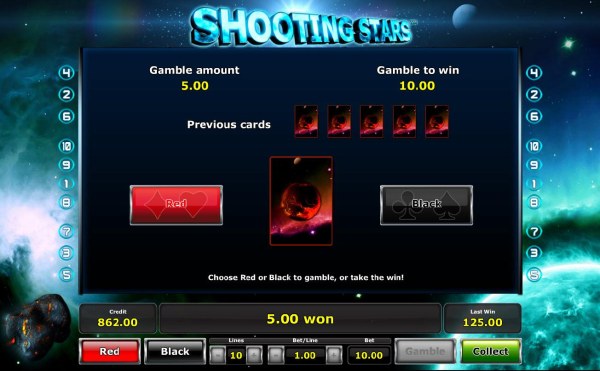 Shooting Stars by Casino Codes