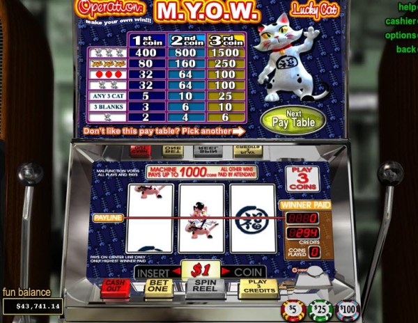Operation M.Y.O.W. by Casino Codes