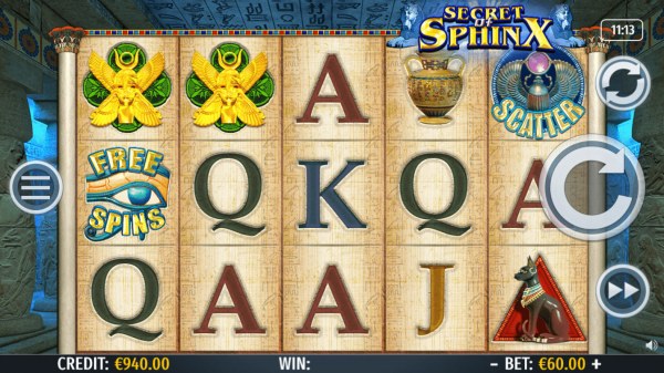 Casino Codes image of Secret of Sphinx