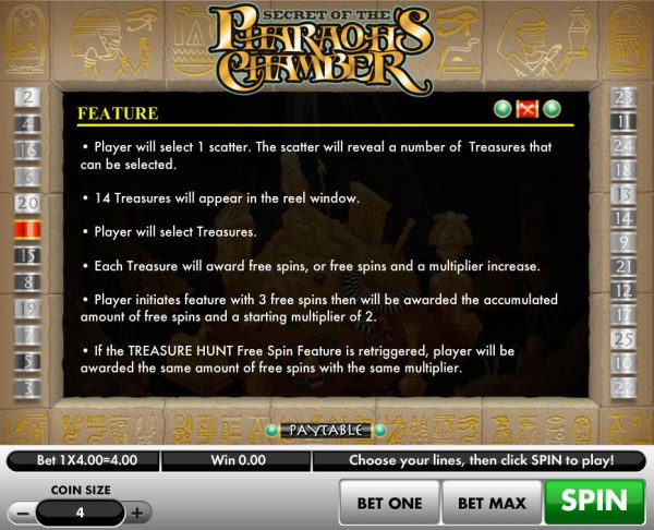 Secret of the Pharaoh's Chamber screenshot
