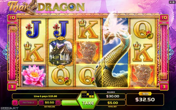 Thai Dragon by Casino Codes