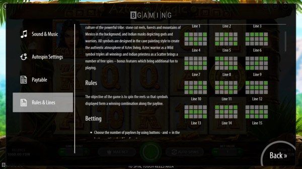 Paylines 10-15 - Casino Codes
