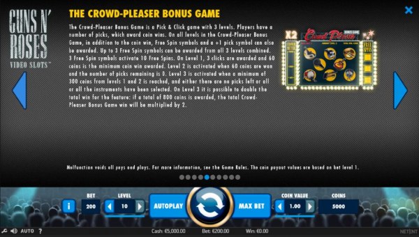 Casino Codes image of Guns N' Roses