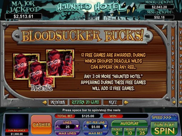 Casino Codes image of Haunted Hotel