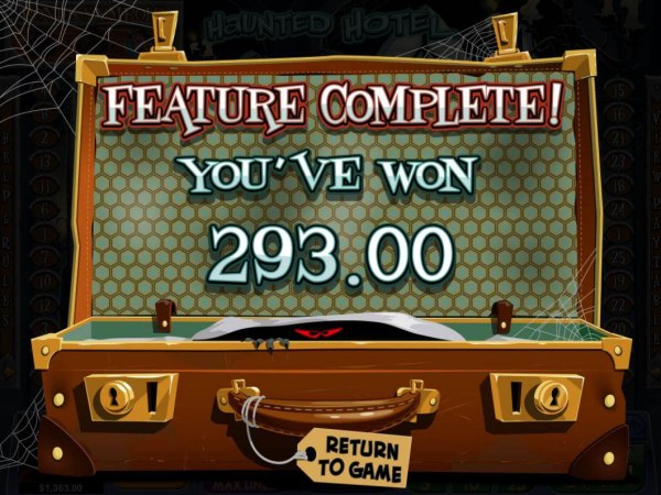 A Free Games total of 293.00 paid out - Casino Codes