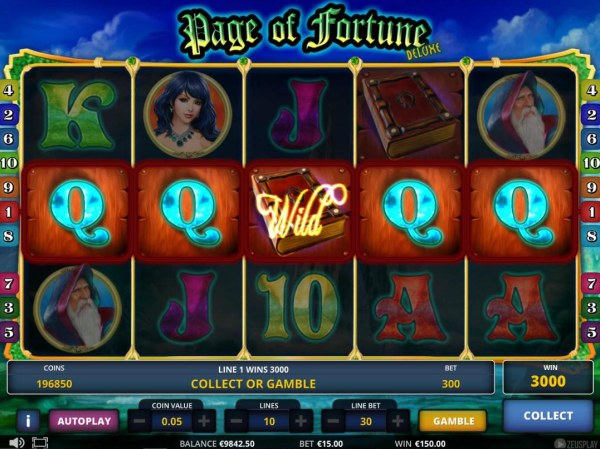 Page of Fortune Deluxe screenshot