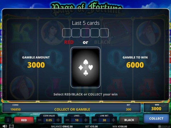 Page of Fortune Deluxe screenshot