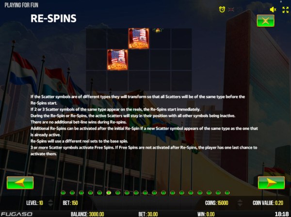 Re-Spins Rules - Casino Codes