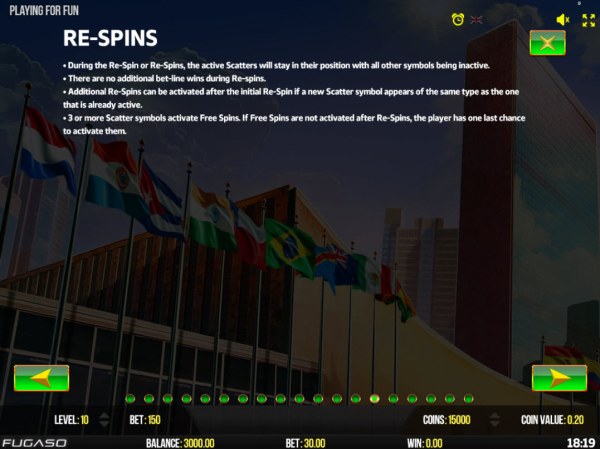 Re-Spins Rules by Casino Codes