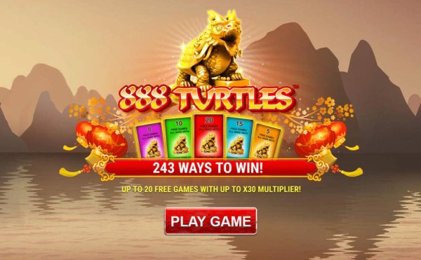 Splash screen - game loading - 243 ways to win! Up to 20 free games with up to x30 multiplier! - Casino Codes