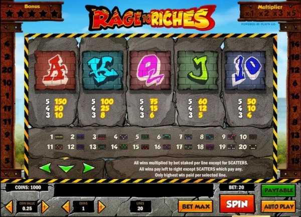 Rage to Riches screenshot