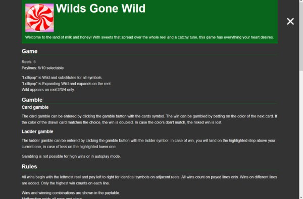 Wilds Gone Wild by Casino Codes