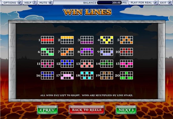 20 paylines by Casino Codes
