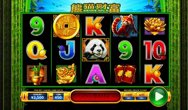Panda Gold by Casino Codes