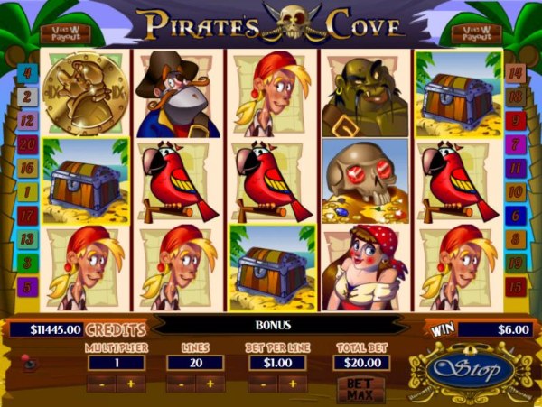 Pirate's Cove screenshot