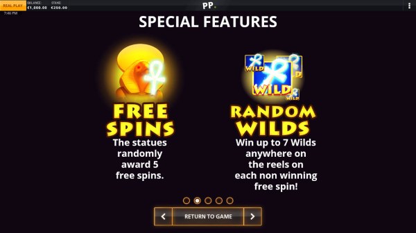 Random Features - Casino Codes