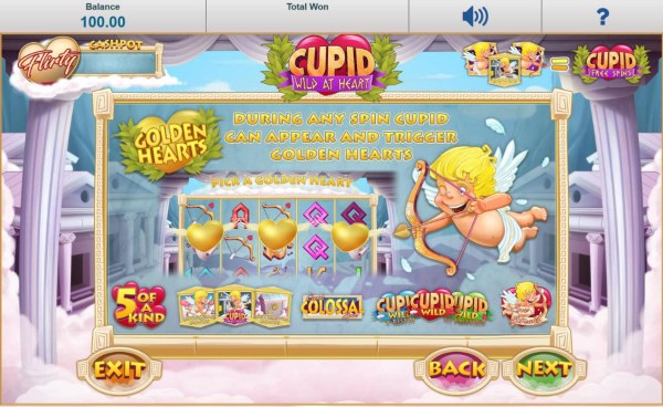 Casino Codes image of Cupid Wild at Heart