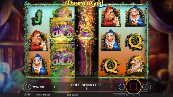 Casino Codes - Stacked wild on reel 3 triggers a big win during the free spins round.
