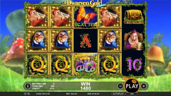Dwarven Gold Deluxe by Casino Codes