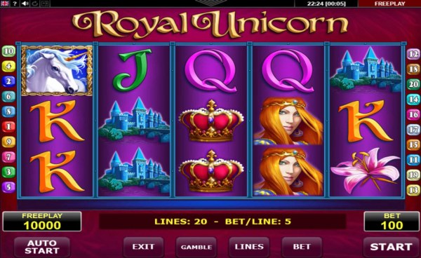 Casino Codes image of Royal Unicorn