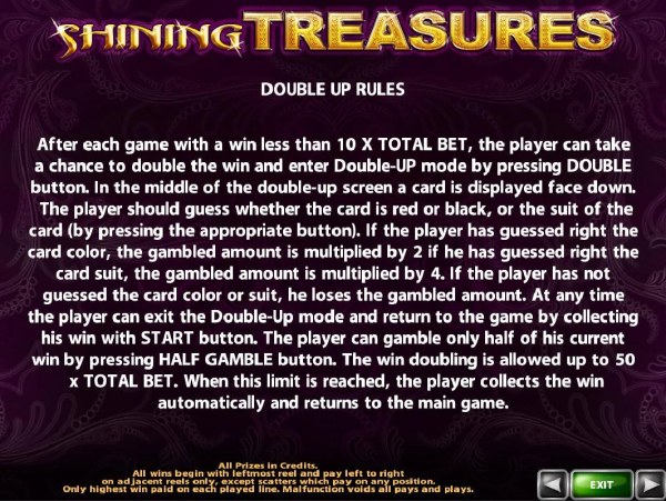 Shining Treaures by Casino Codes