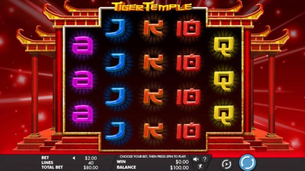 Tiger Temple by Casino Codes