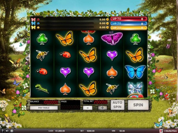Casino Codes image of 3 Butterflies